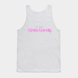 From Director by Greta Gerwig Tank Top